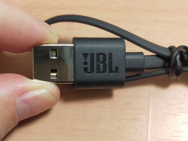 JBL CLUB PRO+ TWSに付属しているUSB-Cケーブル
