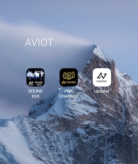 AVIOT TE-BD21j-ltdpnkで必要となるアプリ
